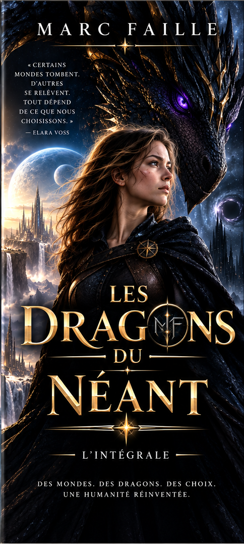 Couverture de Les Dragons du Néant, l’intégrale